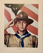 Vintage Norman Rockwell Prints - Boy Scouts picture