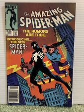 1984  “Amazing Spider-man”  #252 Marvel Comic Book 1st Black Costume High Grade picture