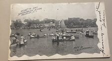 RPPC used 1904 New Jersey NJ Regatta Day Shrewsbury River Redbank by Foxwell picture