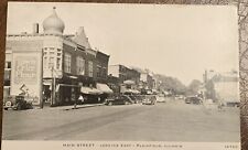 Main Street Looking East Plainfield Illinois Postcard picture