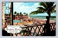 Miami Beach FL-Florida, The Shoreham Norman Hotel And Villas, Vintage Postcard picture