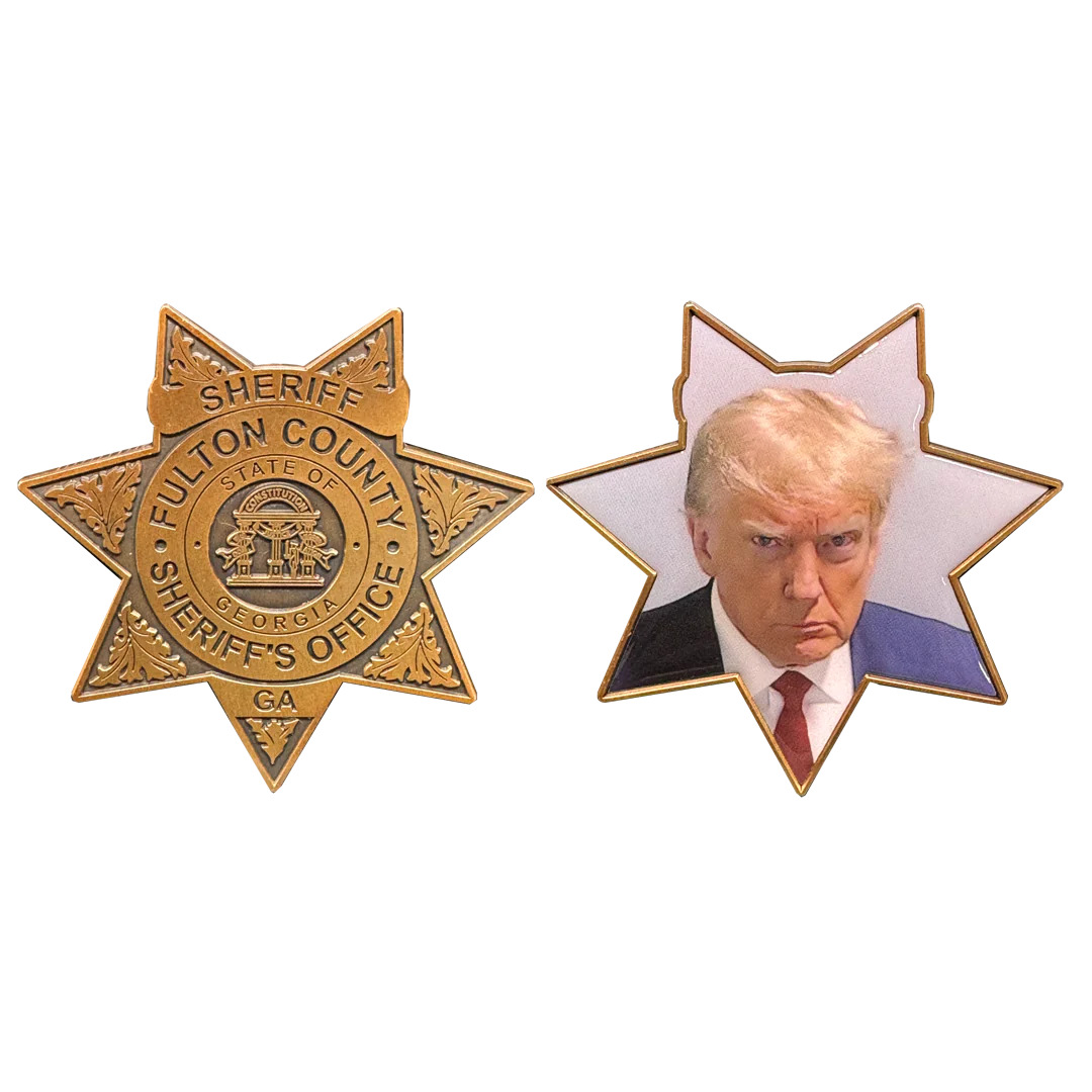 BL6-013 Fulton County Sheriff Georgia President Donald J. Trump MAGA Mugshot Cha
